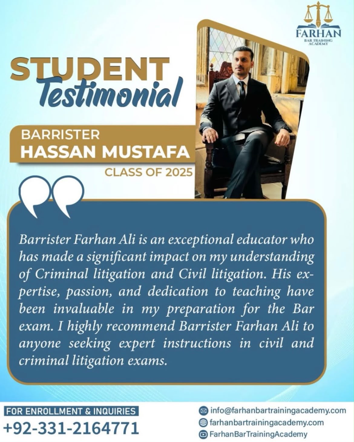 student testimonial 12