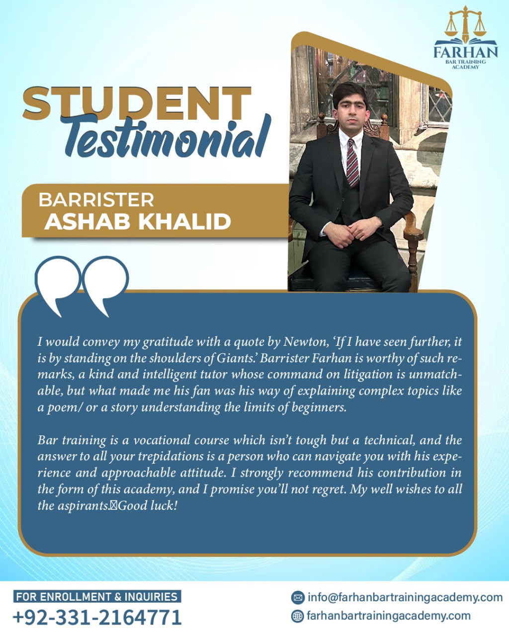 student testimonial 16