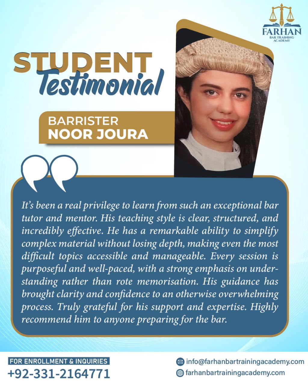 student testimonial 22