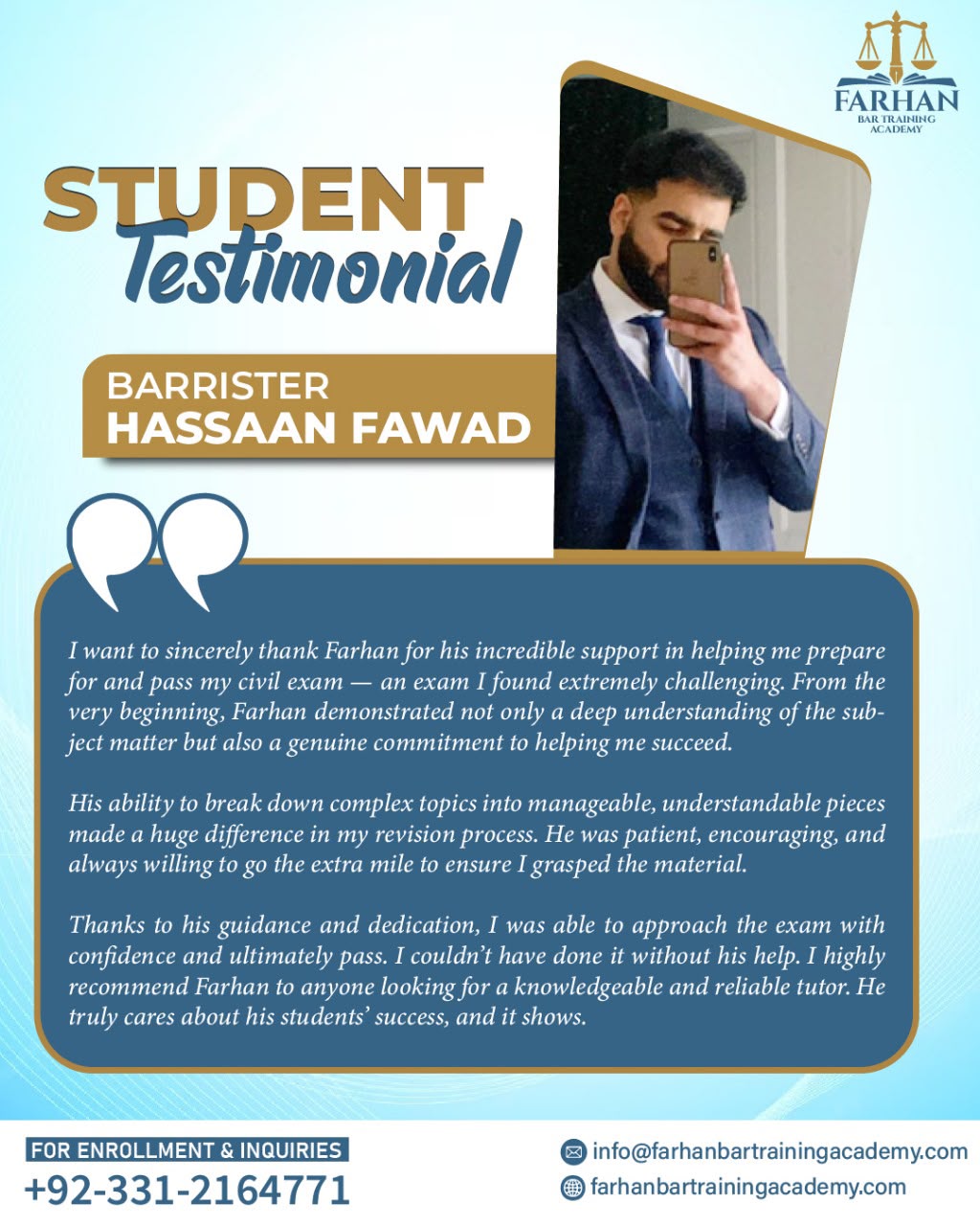 student testimonial 23