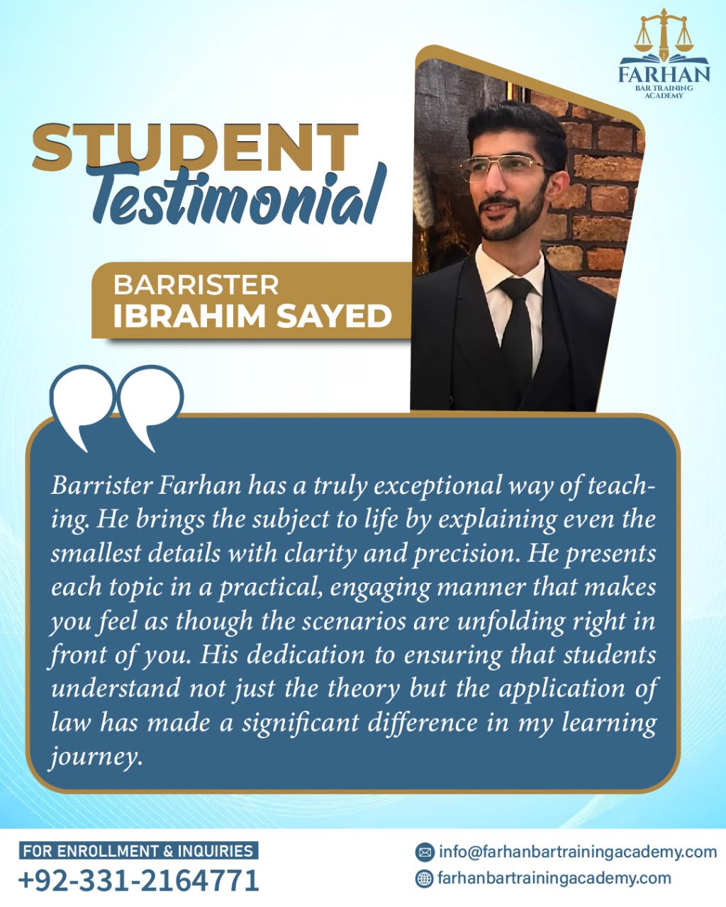 student testimonial 24