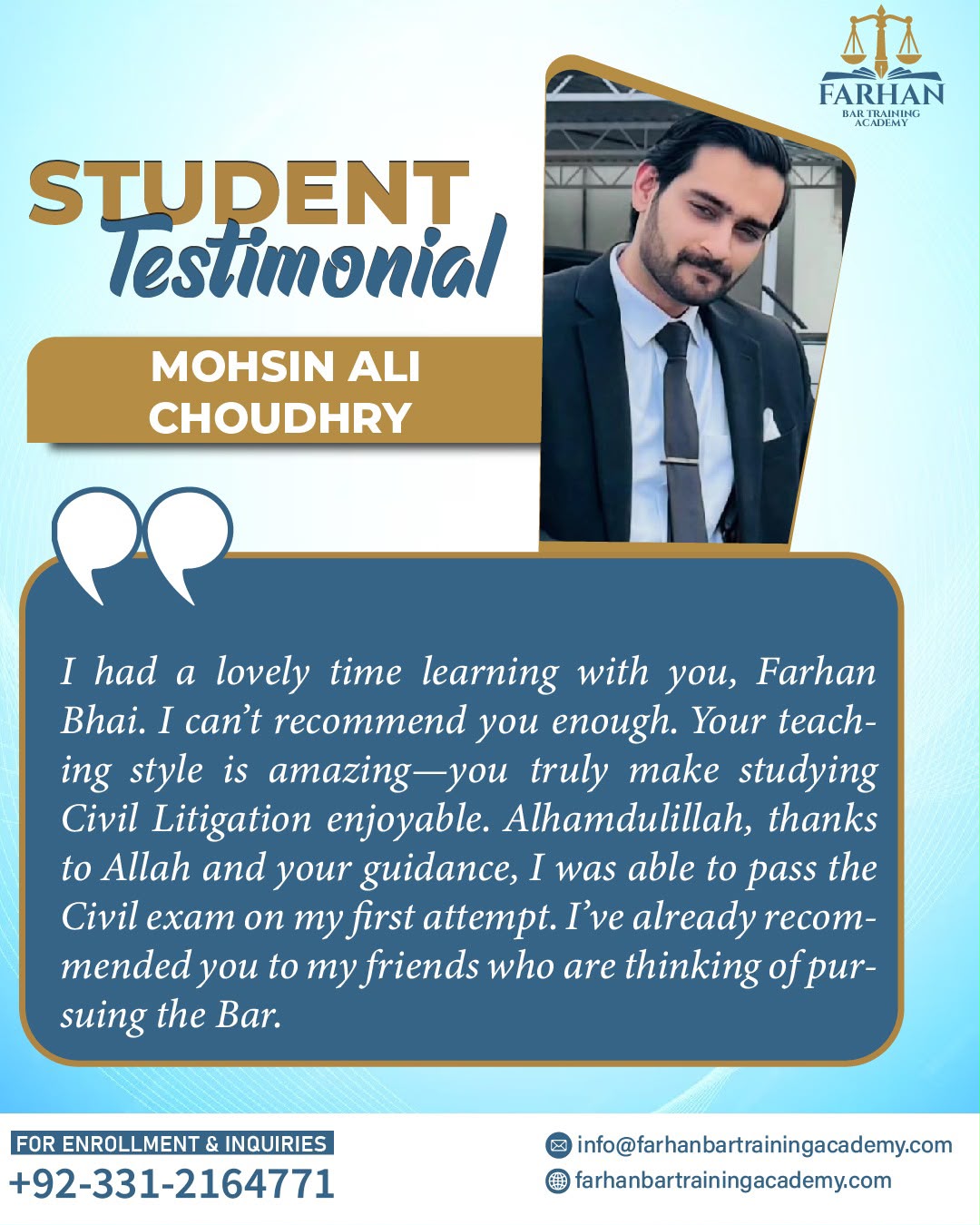 student testimonial 54