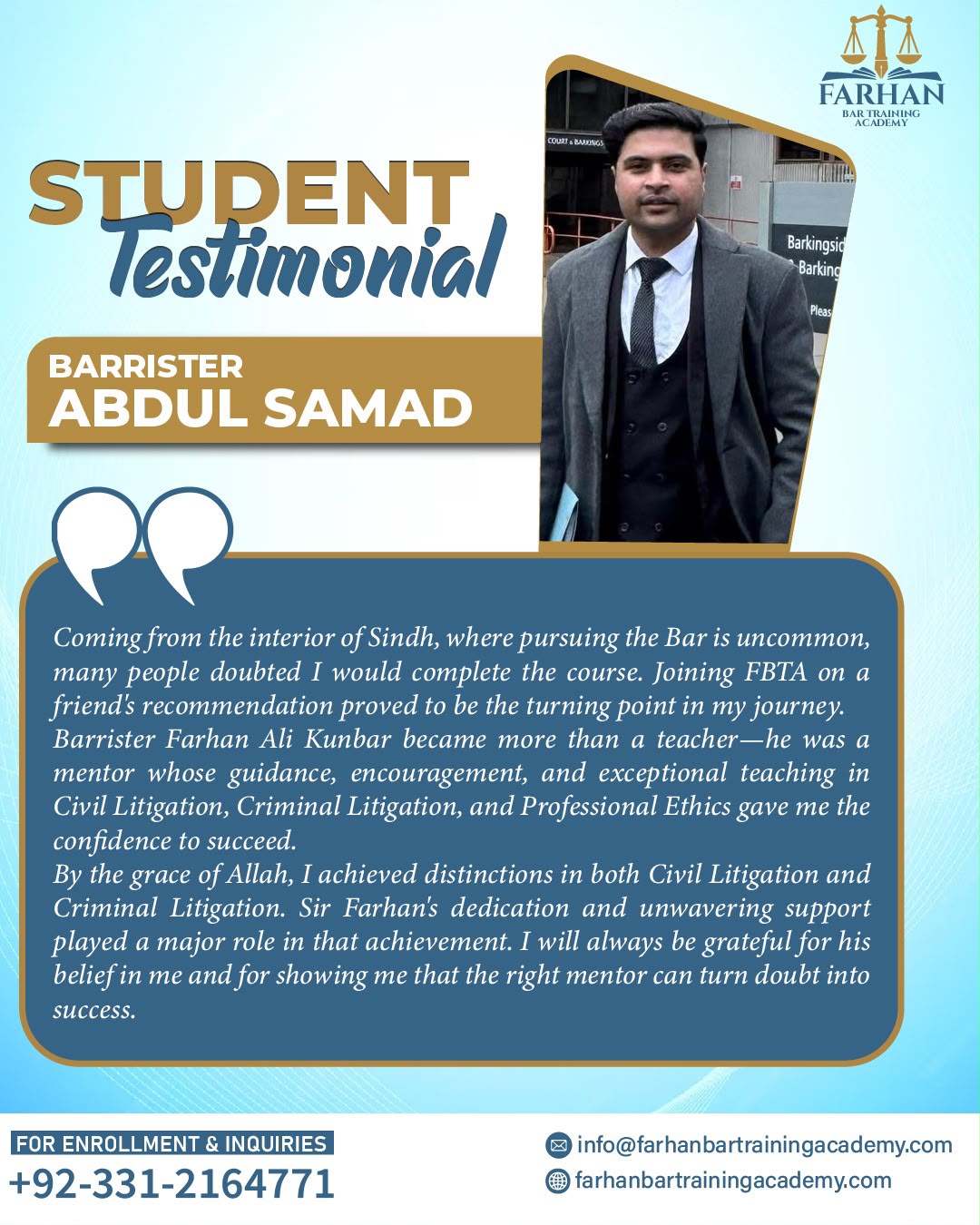 student testimonial 56