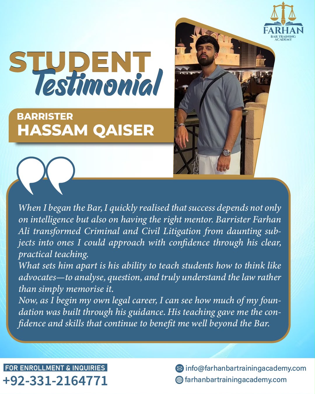 student testimonial 57